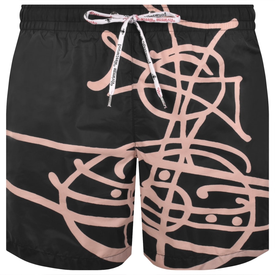 Vivienne Westwood Orb Swim Shorts Black | Mainline Menswear us